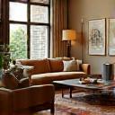 Client's living room featuring the purchased furniture.